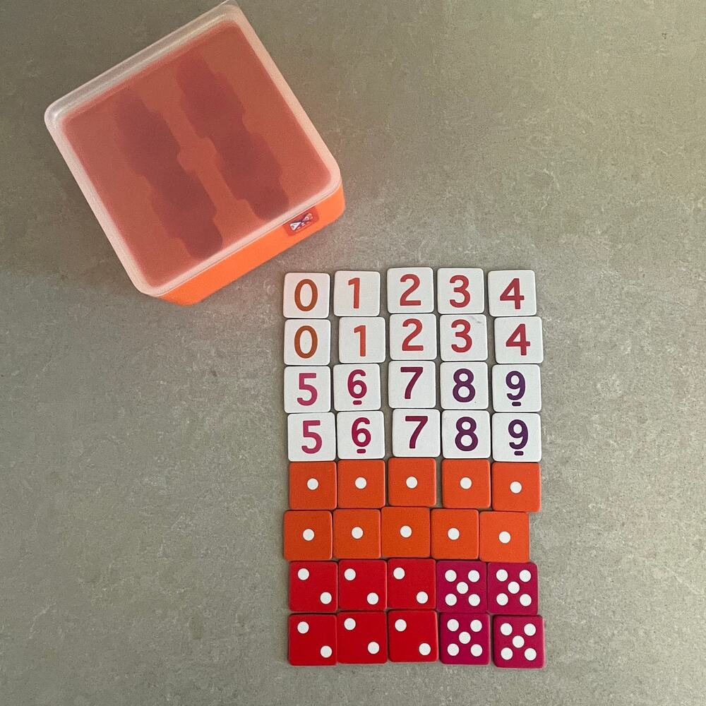 Osmo Numbers Tiles Set 40 Pieces